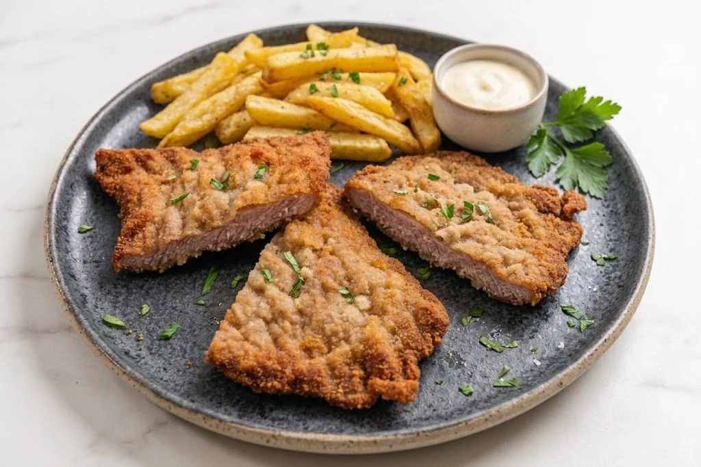 Emplatado Gourmet con Papas Fritas